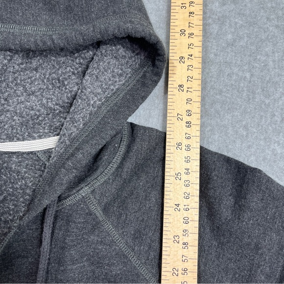 Victoria Secret Sweatshirt Womens M Gray Pullover Long Sleeve Hoodie Medium - Picture 9 of 9